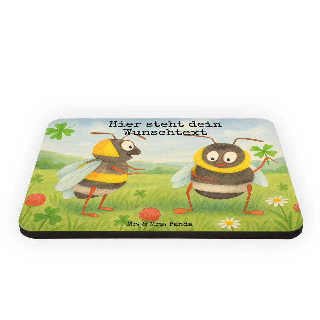 Personalized Magnet bumblebees shamrock Design small animals, cute, funny, cute animal motives, hand drawn, small world, funny sayings, good mood, happy, gifts, gift ideas, special gifts, animal lover, card, saying positive, become happy, bumblebee, be happy, saying happy, bee, saying beautiful, bee decoration