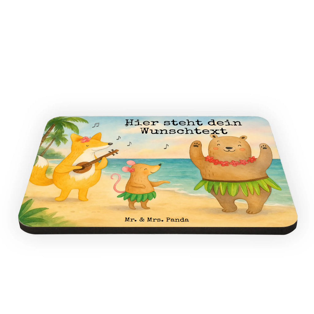 Personalized Magnet forest animals Aloha Design small animals, cute, funny, cute animal motives, hand drawn, small world, funny sayings, good mood, happy, gifts, gift ideas, special gifts, animal lover, card, music, dancing, aloha, bear, life, forest animals, rabbit, laughter, hedgehog, forest