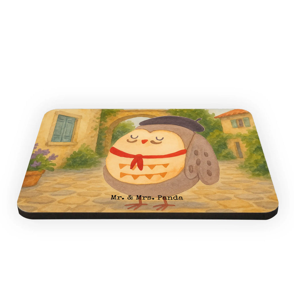 Magnet Eule Frankreich Design Whiteboard Magnet, Dekomagnet, Notiz Magnet, Souvenir Magnet, Kühlschrank Dekoration, Pinnwandmagnet, Motivmagnete, Kühlschrankmagnet, Eule, Spruch schön, Eule Deko, Spruch Französisch, das Leben ist schön, La vie est belle, Owl, Frankreich, Eulen, hibou