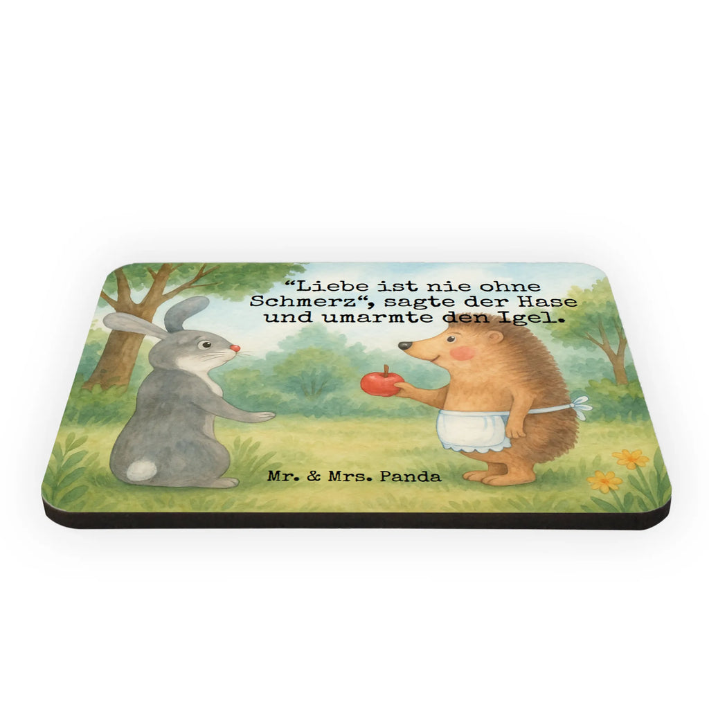 Magnet Hase Igel Design Souvenir Magnet, Motivmagnete, Notiz Magnet, Dekomagnet, Kühlschrank Dekoration, Kühlschrankmagnet, Pinnwandmagnet, Whiteboard Magnet, Tiermotive, Gute Laune, lustige Sprüche, Tiere, Liebeskummer Geschenk, Liebe Spruch, Herzschmerz, Hase, Trennungsschmerz, Spruch romantisch, Igel und Hase, Igel, Trösten