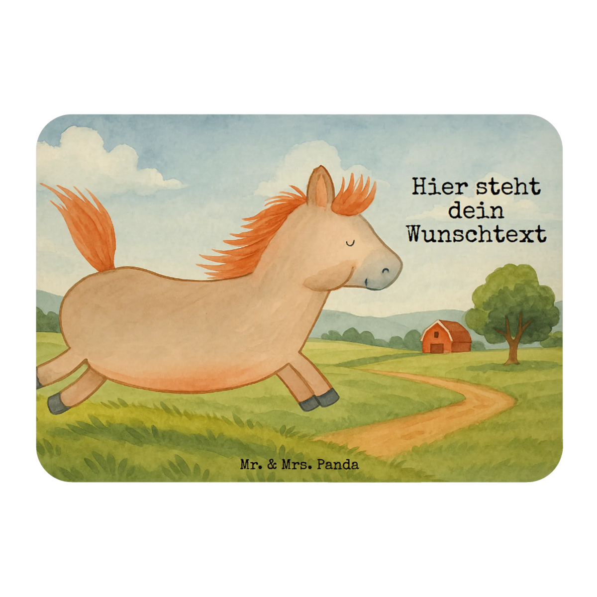 Personalized Magnet Horse Jump Design farm, farm animals, animals, riding, riding out, horses, stable, horse owner, horse stable, horse