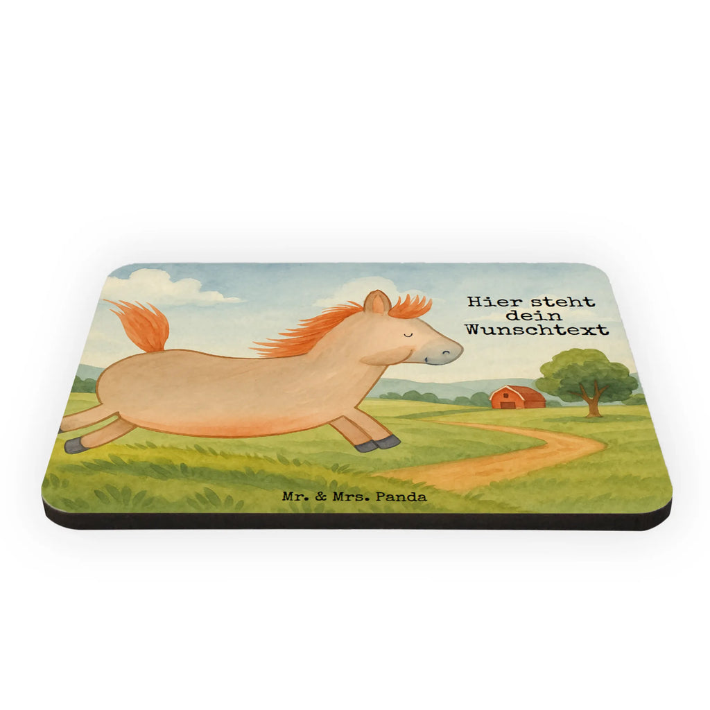 Personalizowany Magnes koń skakać Design Gospodarstwo, zwierzęta gospodarskie, rolnik, rolniczka