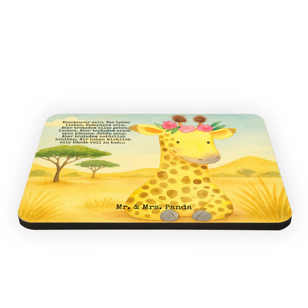 Magnet Giraffe Blumenkranz Design Kühlschrank Dekoration, Pinnwandmagnet, Dekomagnet, Notiz Magnet, Souvenir Magnet, Kühlschrankmagnet, Whiteboard Magnet, Motivmagnete, Afrika, Wildtiere, Freundin, Abenteurer, Giraffe, Selbstliebe, Blumenkranz