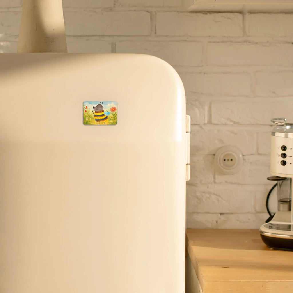 Magnet Hummel flauschig Design Souvenir Magnet, Motivmagnete, Pinnwandmagnet, Kühlschrankmagnet, Kühlschrank Dekoration, Notiz Magnet, Dekomagnet, Whiteboard Magnet, Tiermotive, Gute Laune, lustige Sprüche, Tiere, Hummel, Flauschig, Natur, Biene, Blume
