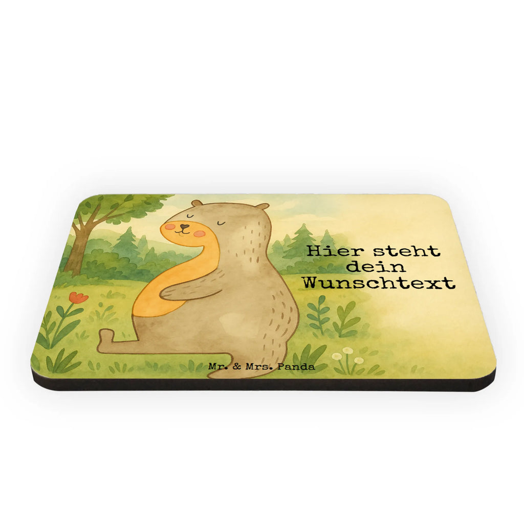 Personalizowany Magnes wydra brzuch Design Kuna, wydra, morska wydra