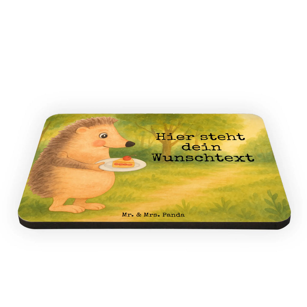 Personalized Magnet Hedgehog piece of cake Design small animals, cute, funny, cute animal motives, hand drawn, small world, funny sayings, good mood, happy, gifts, gift ideas, special gifts, animal lover, card, birthday cake, invitation party, food saying, bake cake, cake, baking gift, hedgehog