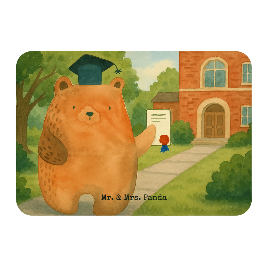 Magnet Bär Prüfung Design Dekomagnet, Pinnwandmagnet, Souvenir Magnet, Motivmagnete, Notiz Magnet, Whiteboard Magnet, Kühlschrank Dekoration, Kühlschrankmagnet, Bär, Teddy, Teddybär, Prüfung bestanden, Prüfungen, Zeugnis, Abschluss, Abschlusszeugnis, Abitur