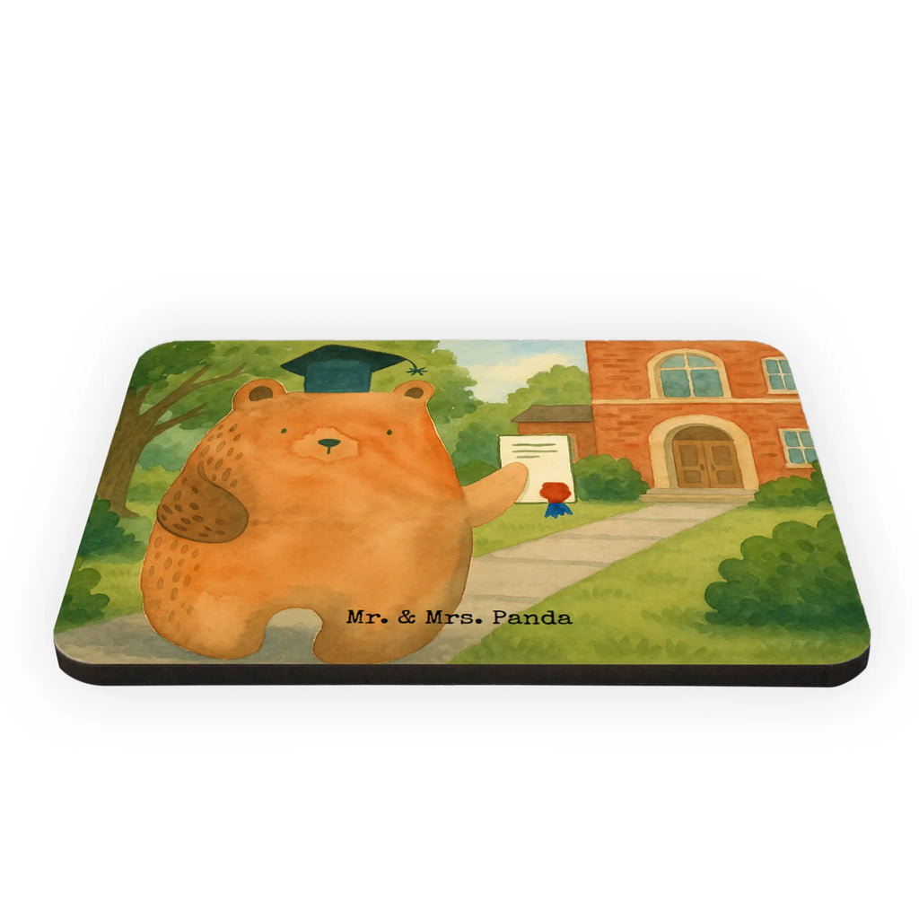 Magnet Bär Prüfung Design Dekomagnet, Pinnwandmagnet, Souvenir Magnet, Motivmagnete, Notiz Magnet, Whiteboard Magnet, Kühlschrank Dekoration, Kühlschrankmagnet, Bär, Teddy, Teddybär, Prüfung bestanden, Prüfungen, Zeugnis, Abschluss, Abschlusszeugnis, Abitur