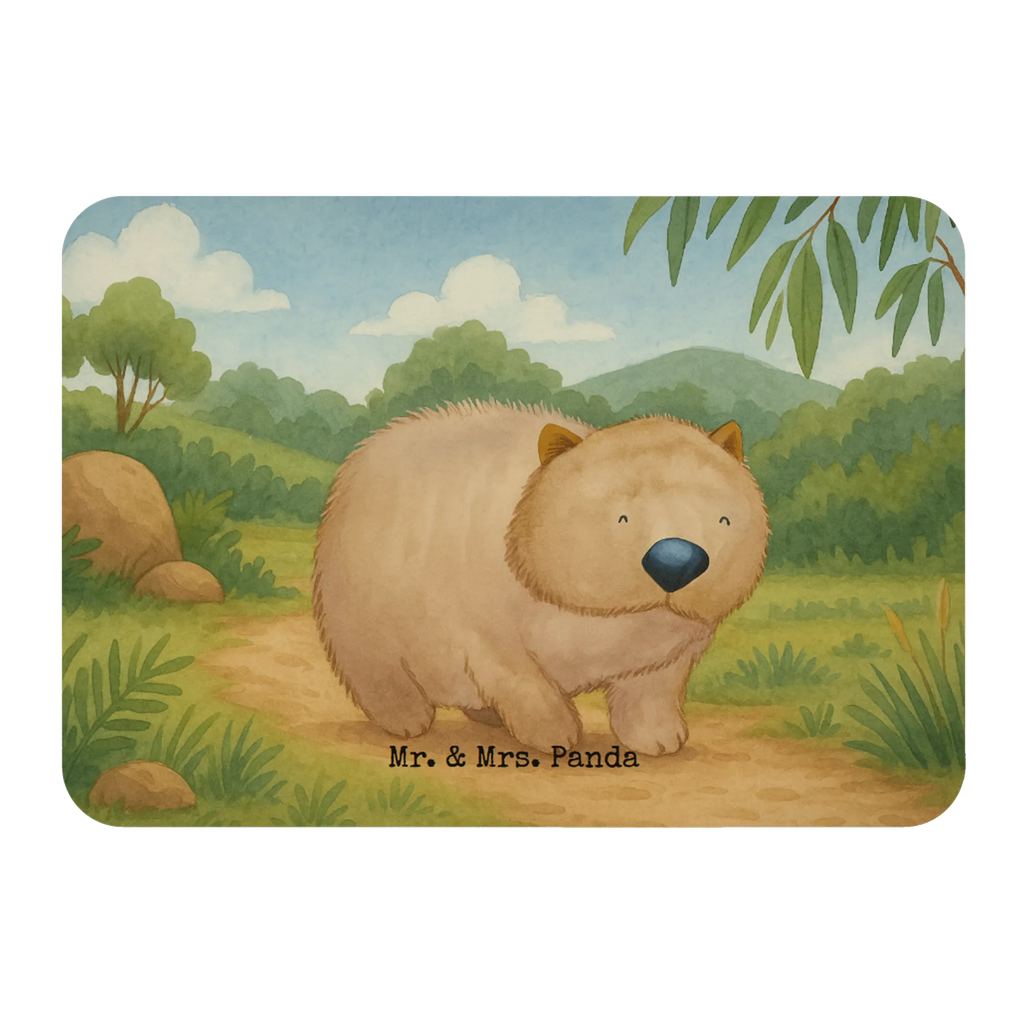Magnet Wombat Design Dekomagnet, Kühlschrank Dekoration, Pinnwandmagnet, Motivmagnete, Notiz Magnet, Souvenir Magnet, Whiteboard Magnet, Kühlschrankmagnet, Tiermotive, Gute Laune, lustige Sprüche, Tiere, Motivation, Spruch, Das Leben ist schön, Australien, Wombat