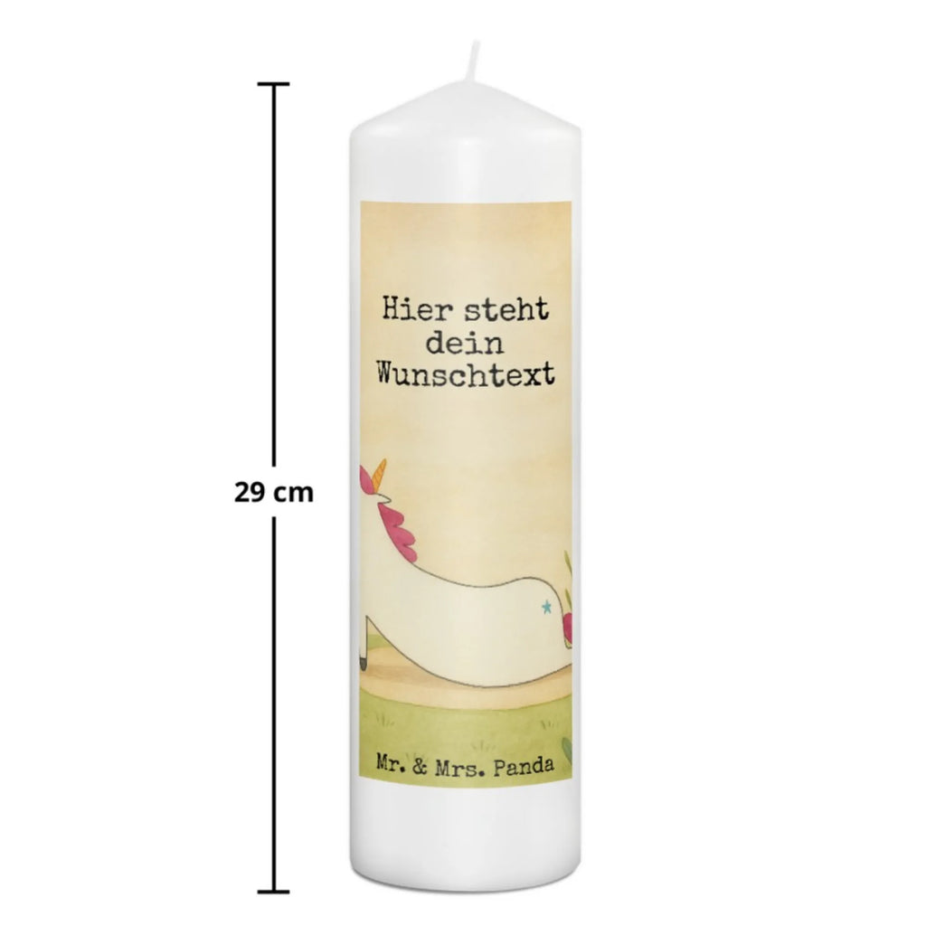 Personalizowana świeca jednorożec joga Design Jednorożec, jednorożce, dekoracje jednorożca, jednorożec