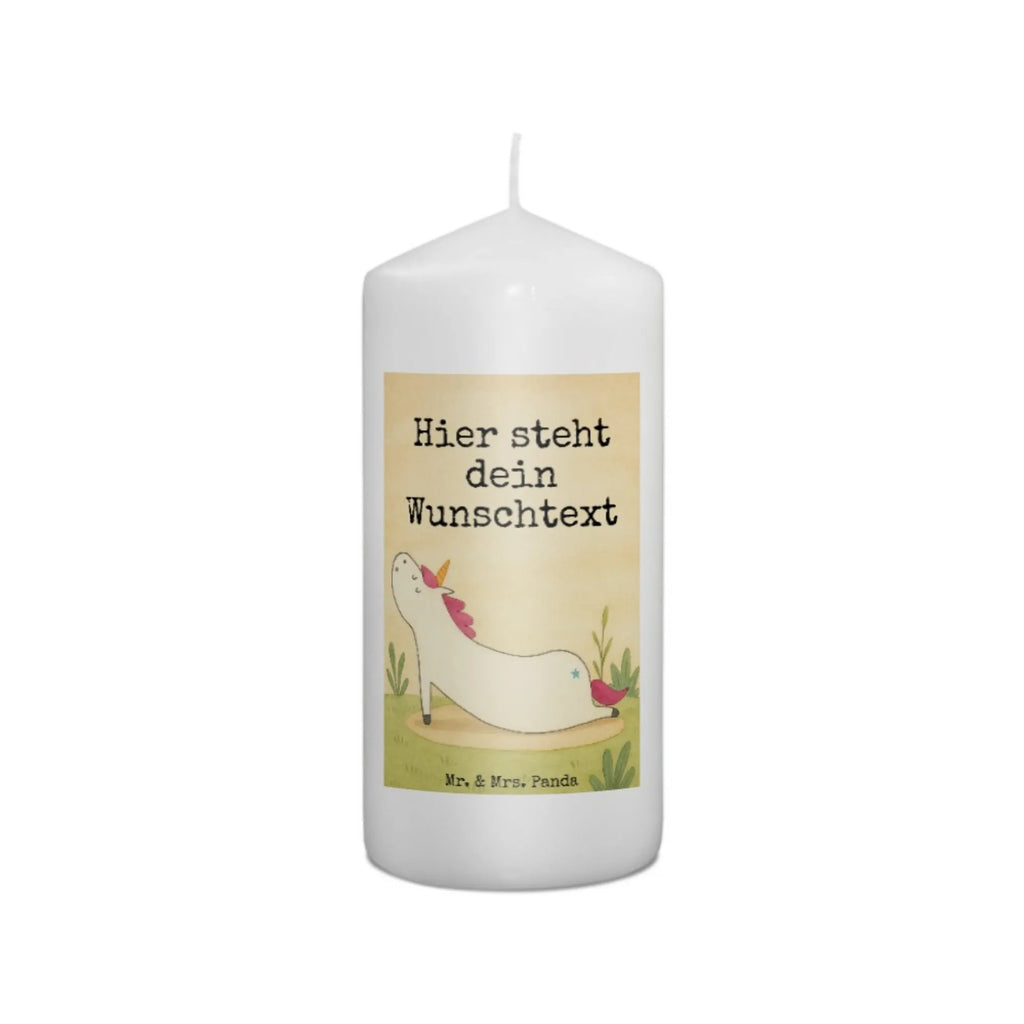 Personalizowana świeca jednorożec joga Design Jednorożec, jednorożce, dekoracje jednorożca, jednorożec