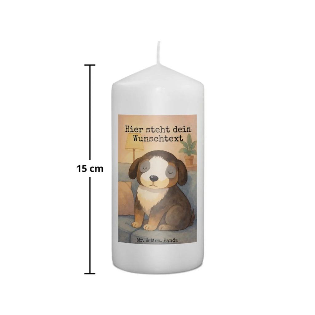 Personalizowana świeca pies relaks Design Pies, motyw psa, zwierzę domowe, rasa psa, miłośnik zwierząt, właściciel psa, powiedzenia