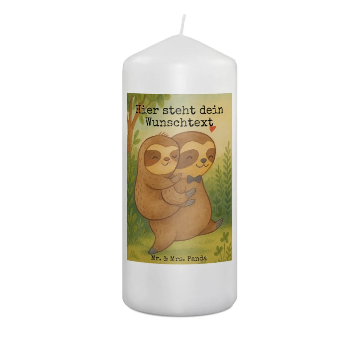 Personalised candle sloth Dad Design Father's Day gift, Dad gifts, Father's birthday