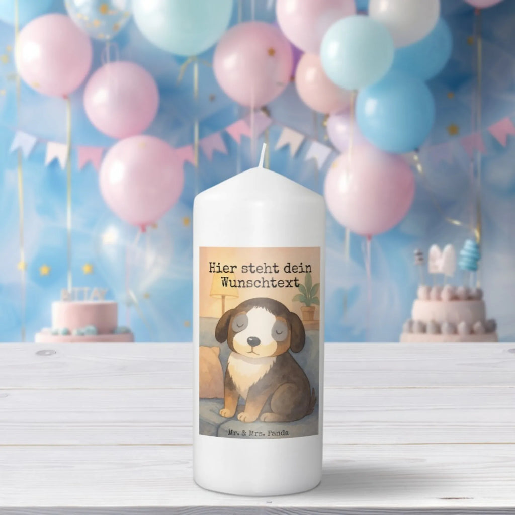 Personalizowana świeca pies relaks Design Pies, motyw psa, zwierzę domowe, rasa psa, miłośnik zwierząt, właściciel psa, powiedzenia