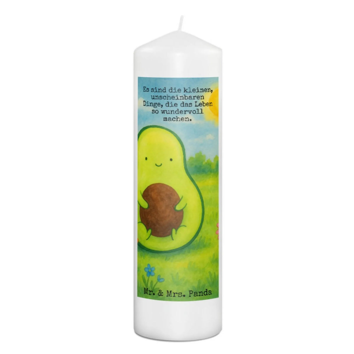 Candle avocado core Design vegetables, seed, avocado seed, plant, saying life