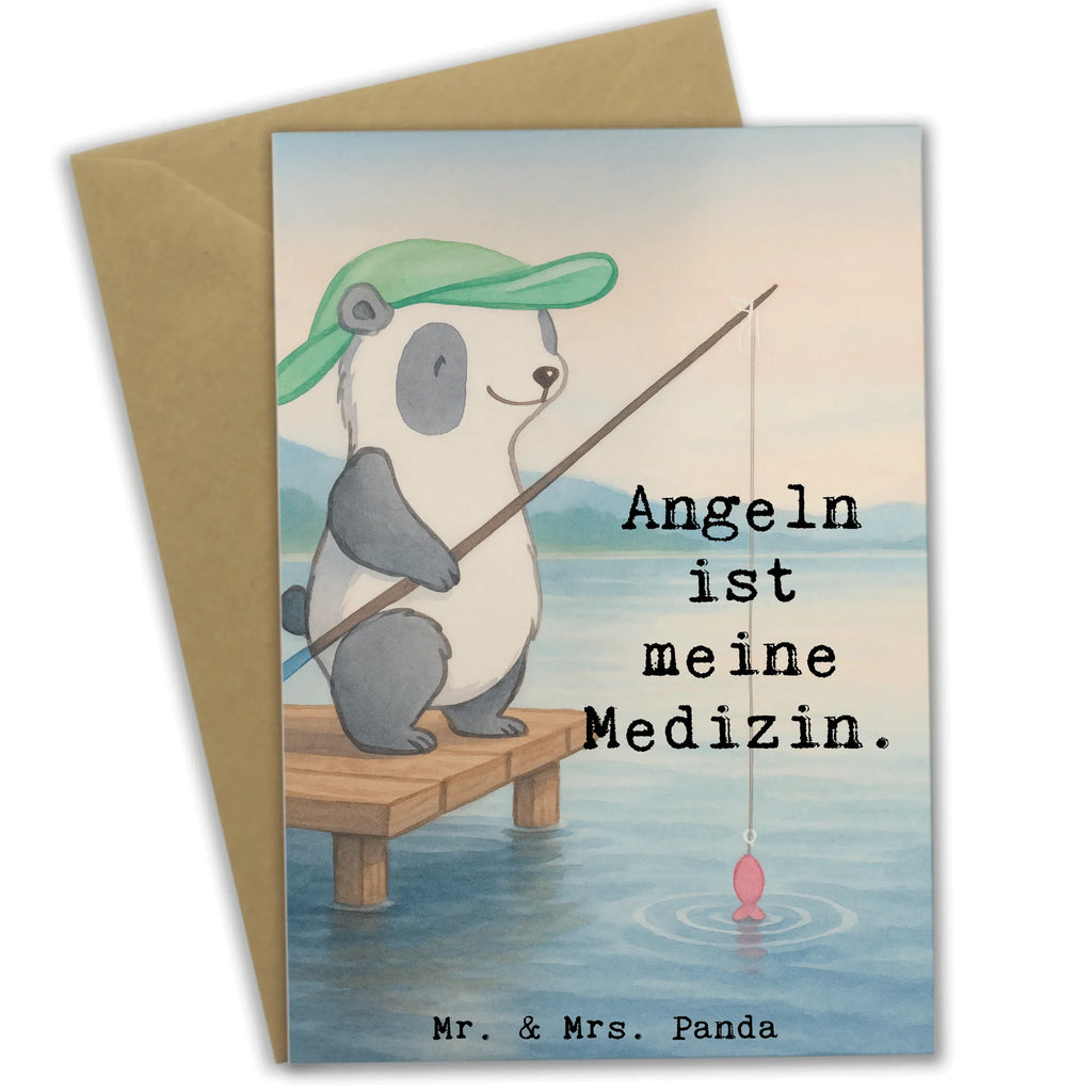 Grußkarte Panda Angeln Design Klappkarte, Glückwunschkarte, Karte, Einladungskarte, Ansichtskarten, Hochzeitskarte, Grußkarte, Geburtstagskarte, Geschenk, Sport, Sportart, Hobby, Schenken, Danke, Dankeschön, Auszeichnung, Gewinn, Sportler, Hobbyangler, Angelsport, Angler, Angelverein, angeln, angeln gehen