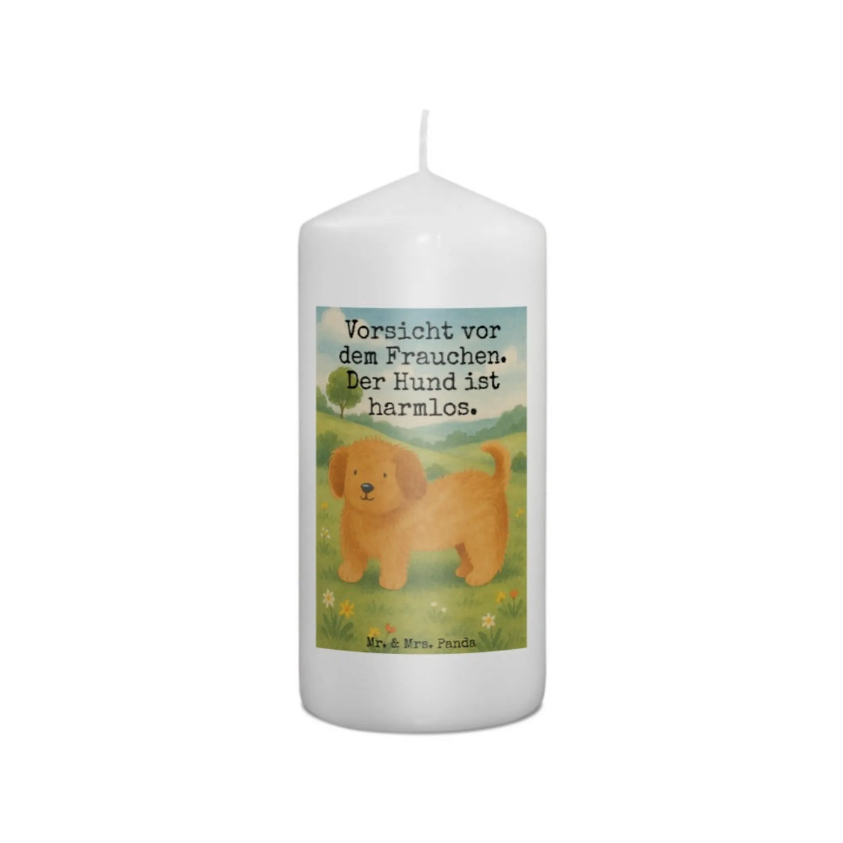 Kerze Hund Flauschig Design Bedruckte Kerze, Erinnerungslicht, Erinnerungskerze, Wachskerze, Zylinderkerze, Stumpenkerze, Blockkerze, Kerze, Sprüche, Hundemotiv, Haustier, Tierliebhaber, Hunderasse, Hundebesitzer, Hund, Hundemama, Frauchen, Hunde, Hundeliebe