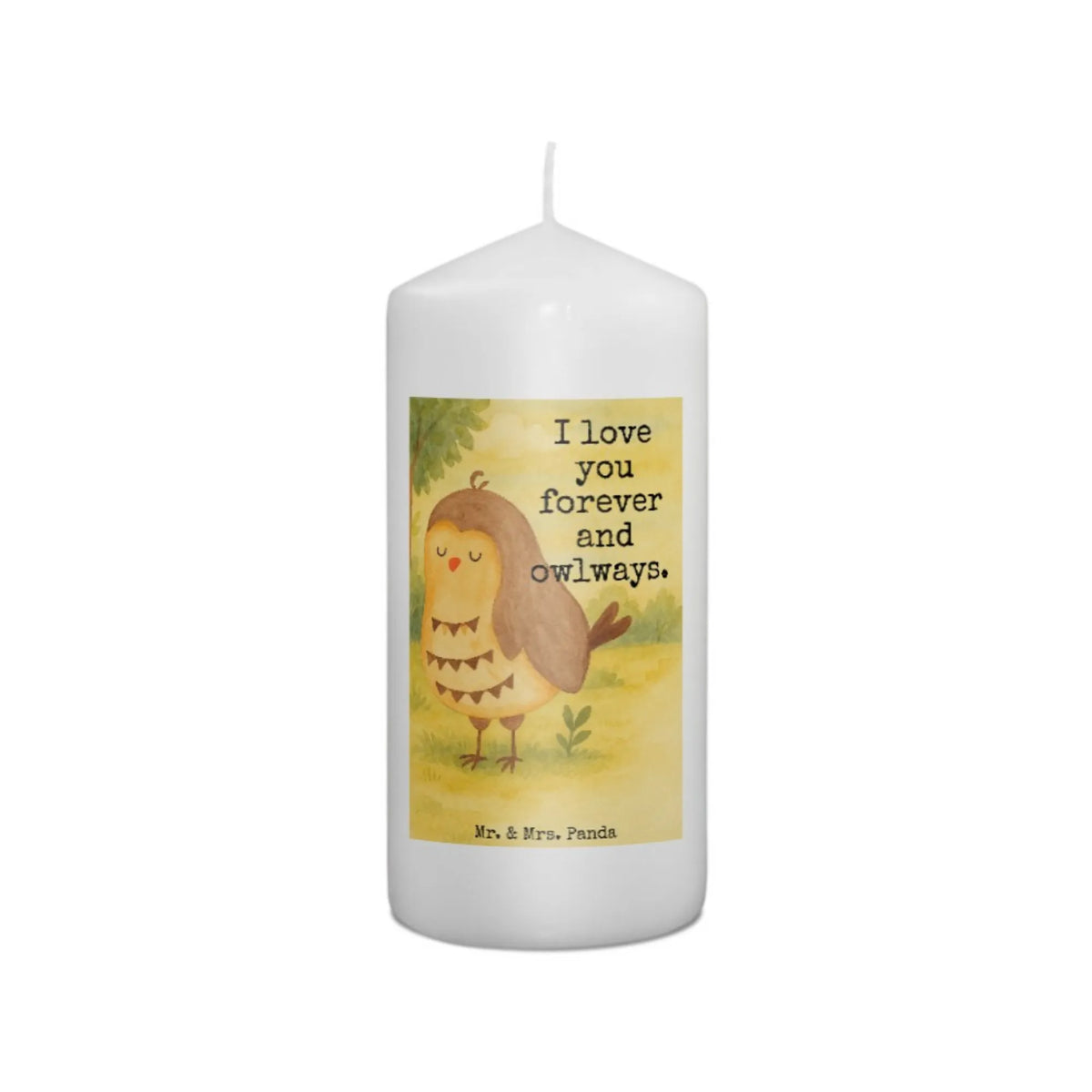 Candle Owl Satisfied Design illustrated, owl decor, gift ideas, nocturnal, birthday present, romantic gift, forest animal, bird, Wedding anniversary gift, Pun funny, Romantic, Owl saying, Owl deco, Love saying, Saying beautiful