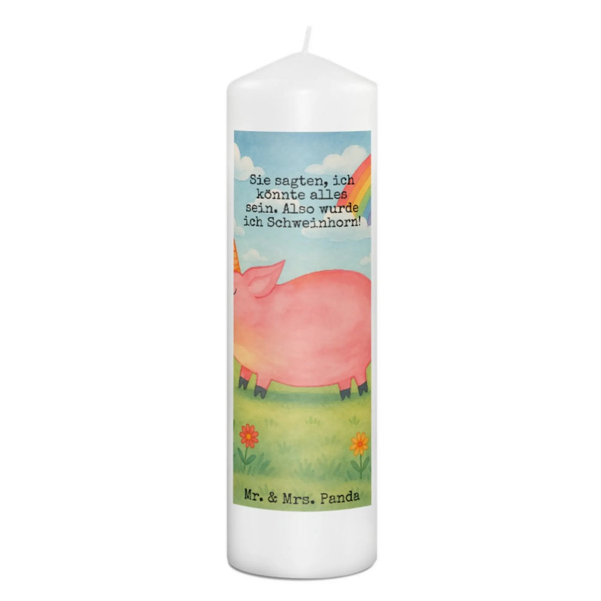 Candle unicorn Pig Design piggycorn, Funny saying, girlfriend gift, pigcorn