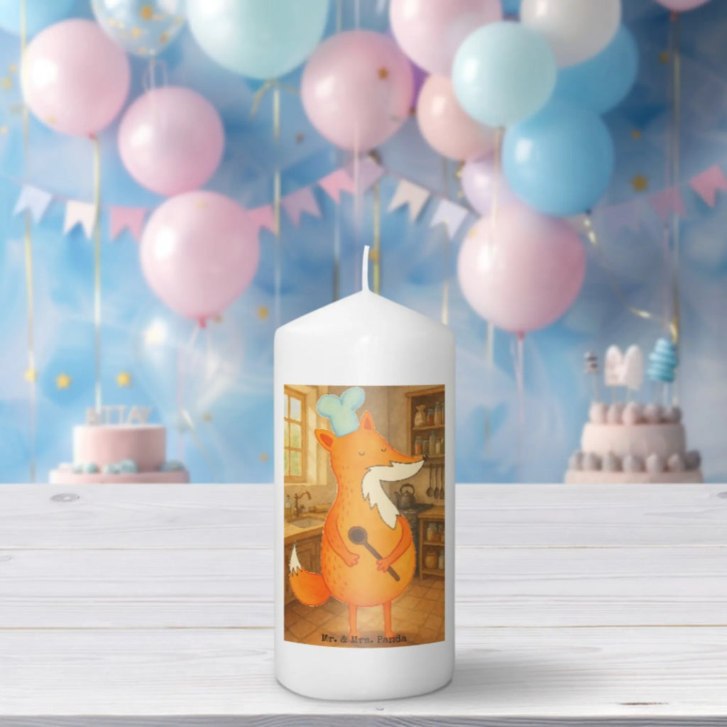 Candle Fox A cook Design fox, foxes, forest wildlife, clever as a fox, animal lover, Chefs, Kitchen decoration, Baker, Fox, Cook gift, Slogan funny, funny, Kitchen slogan, Party slogan