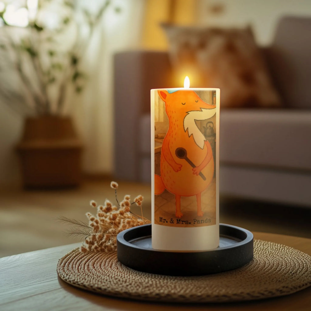 Candle Fox A cook Design fox, foxes, forest wildlife, clever as a fox, animal lover, Chefs, Kitchen decoration, Baker, Fox, Cook gift, Slogan funny, funny, Kitchen slogan, Party slogan