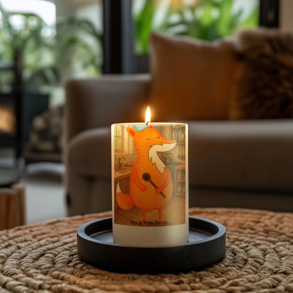 Candle Fox A cook Design fox, foxes, forest wildlife, clever as a fox, animal lover, Chefs, Kitchen decoration, Baker, Fox, Cook gift, Slogan funny, funny, Kitchen slogan, Party slogan