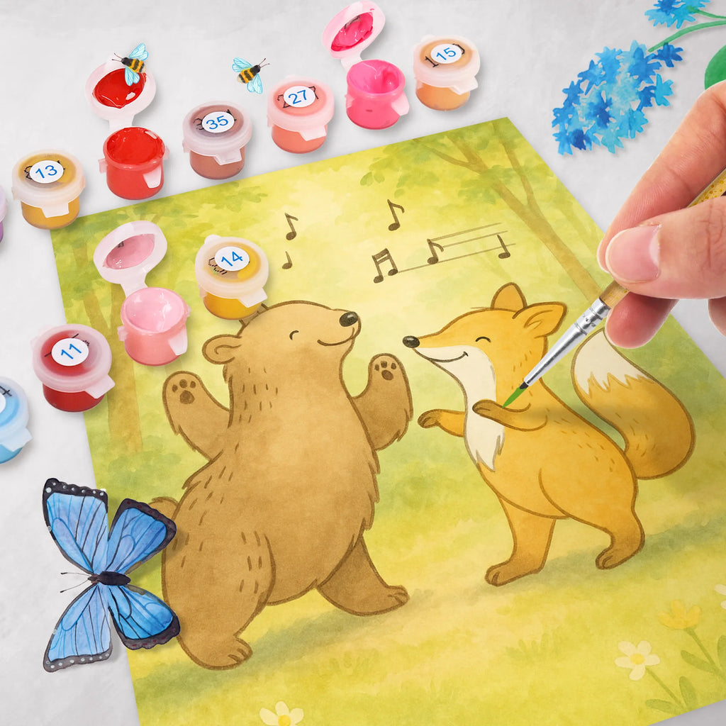 Malowanie według numerów zając taniec Design Prezent, Sport, Dyscyplina sportowa, Hobby, Darować, Dziękuję, Dzięki, Wyróżnienie, Wygrana, Sportowiec