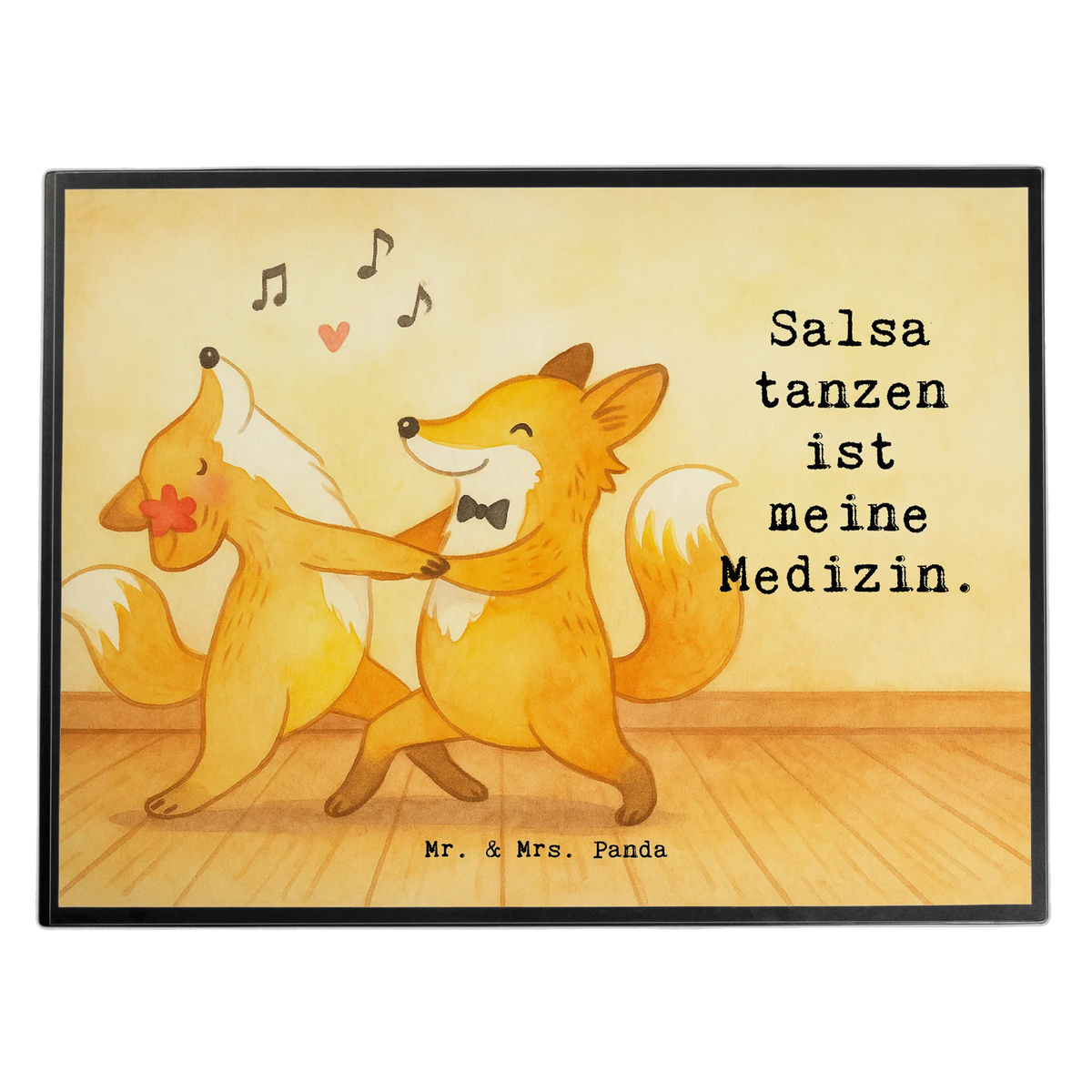 Desk pad foxes dancing salsa Design Gift, giving, thank you, award, profit, athlete, dancing salsa, dance class, dancing, dance school