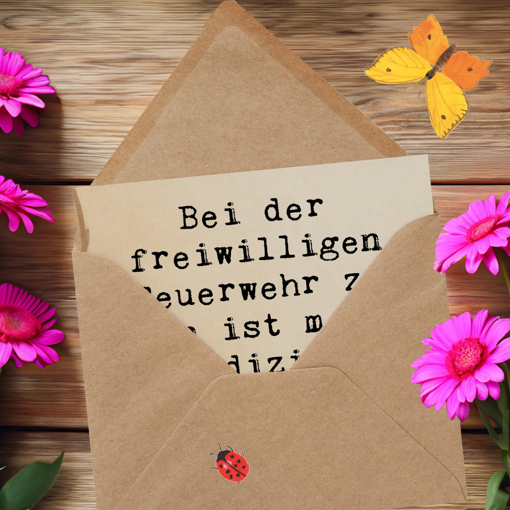 Deluxe Card bear Volunteer firefighter Design Hochwertige Klappkarte, Hochzeitskarte, Grußkarte, Glückwunschkarte, Geburtstagskarte, Hochwertige Grußkarte, Klappkarte, Einladungskarte, Karte, Geschenk, Sport, Sportart, Hobby, Schenken, Danke, Dankeschön, Auszeichnung, Gewinn, Sportler, Feuerwehrfest, Freiwillige Feuerwehr, Jugendfeuerwehr