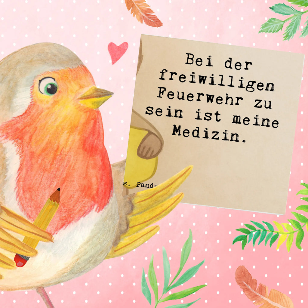 Deluxe Card bear Volunteer firefighter Design Hochwertige Klappkarte, Hochzeitskarte, Grußkarte, Glückwunschkarte, Geburtstagskarte, Hochwertige Grußkarte, Klappkarte, Einladungskarte, Karte, Geschenk, Sport, Sportart, Hobby, Schenken, Danke, Dankeschön, Auszeichnung, Gewinn, Sportler, Feuerwehrfest, Freiwillige Feuerwehr, Jugendfeuerwehr