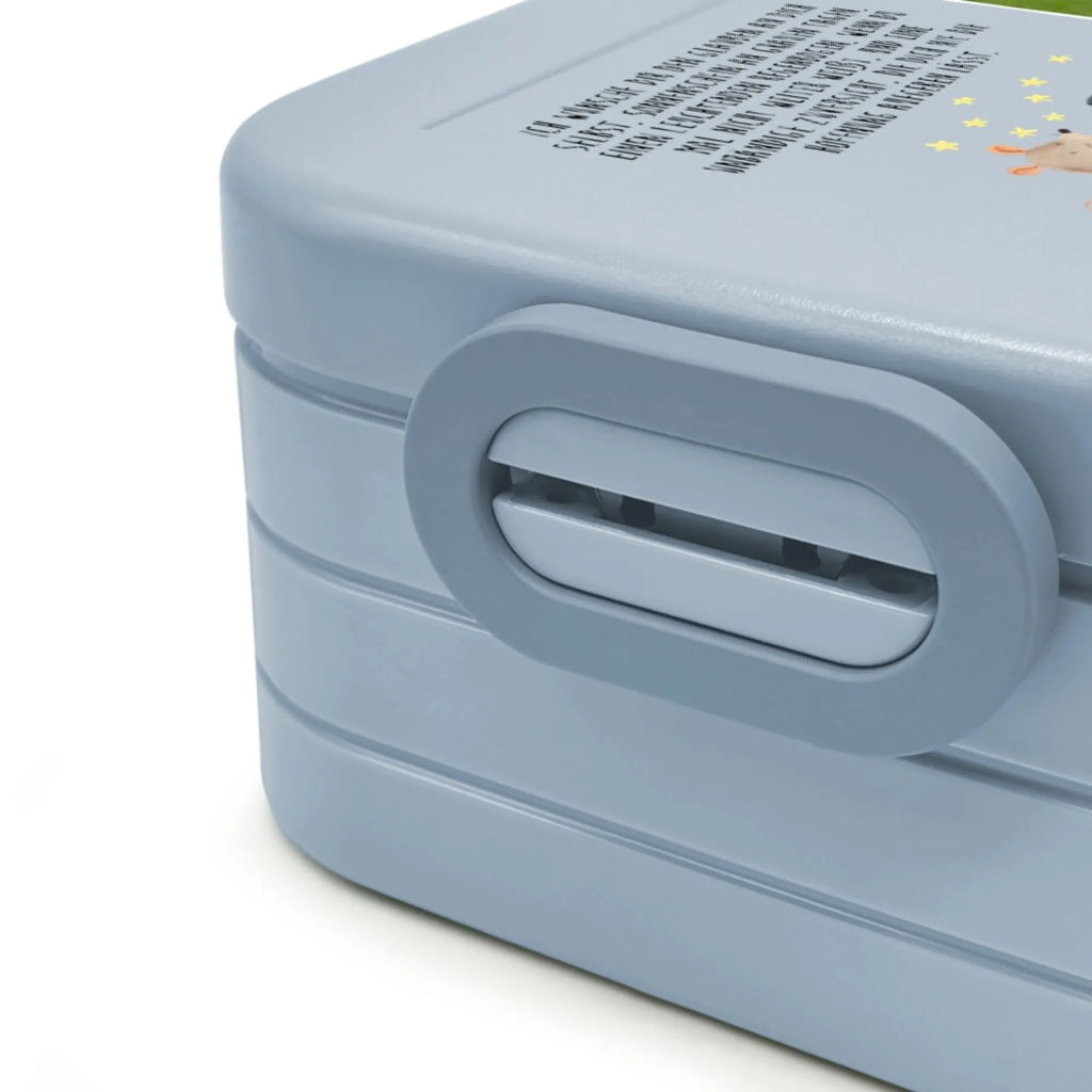 MEPAL Foto Bentobox Maus Sterne Foto Lunchbox, Foto Bentobox, Foto Brotdose, Tiermotive, Gute Laune, lustige Sprüche, Tiere, Wunsch, Geburt, Taufgeschenk, Träume, Schwangerschaft, erstes Kind, Kind, Taufe, Geburtstag, Kindergeburtstag, Maus, Sterne, Hoffnung