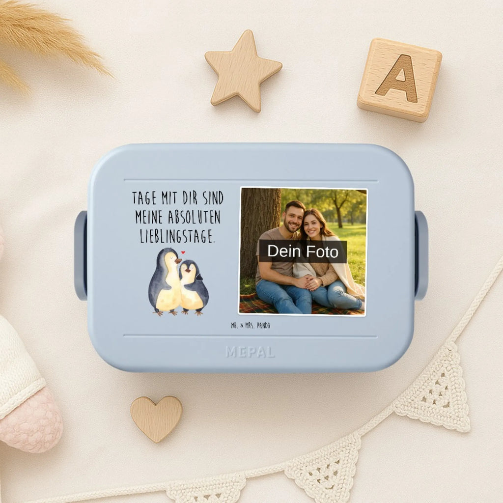MEPAL Foto Bentobox Pinguin umarmen Foto Bentobox, Foto Brotdose, Foto Lunchbox, Pinguin, Hochzeitsgeschenk, Hochzeitstag, Liebe, Liebesgeschenk, Liebespaar, Hochzeit, Liebesbeweis, Jahrestag, Verlobung