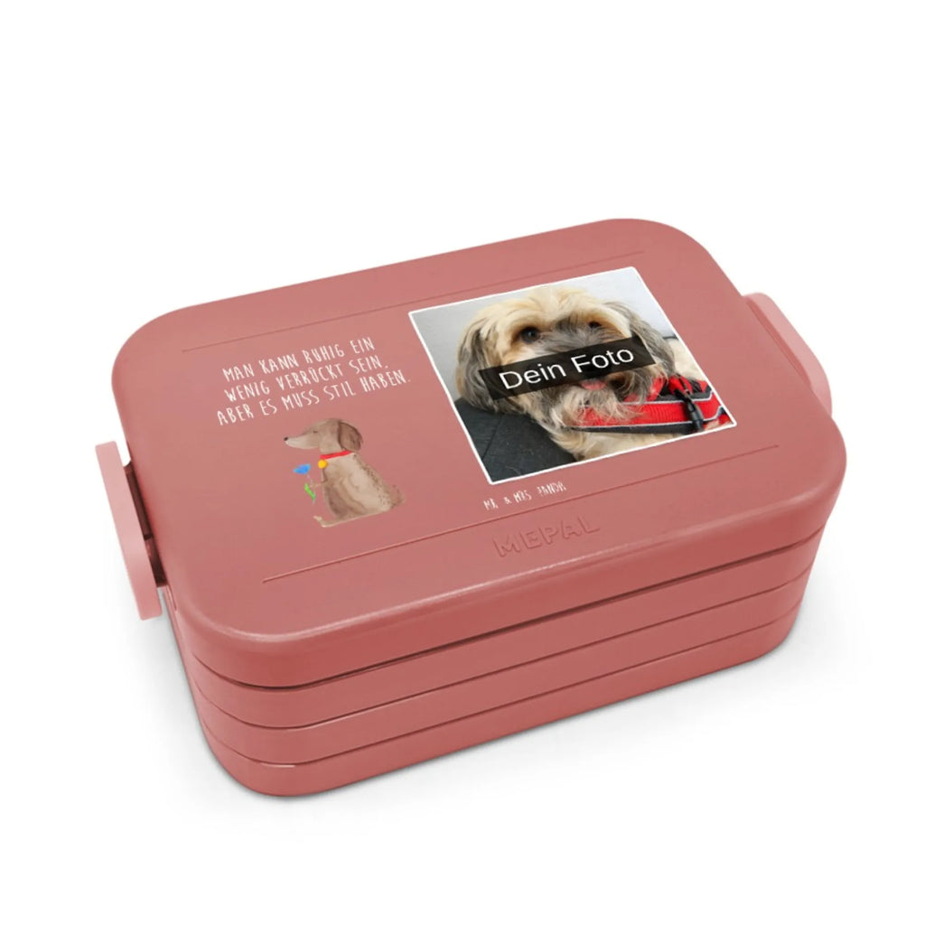 MEPAL Foto Bentobox Hund Blume Foto Lunchbox, Foto Bentobox, Foto Brotdose, Hund, Hundemotiv, Haustier, Hunderasse, Tierliebhaber, Hundebesitzer, Sprüche, Frauchen, Hunde, Hundeliebe