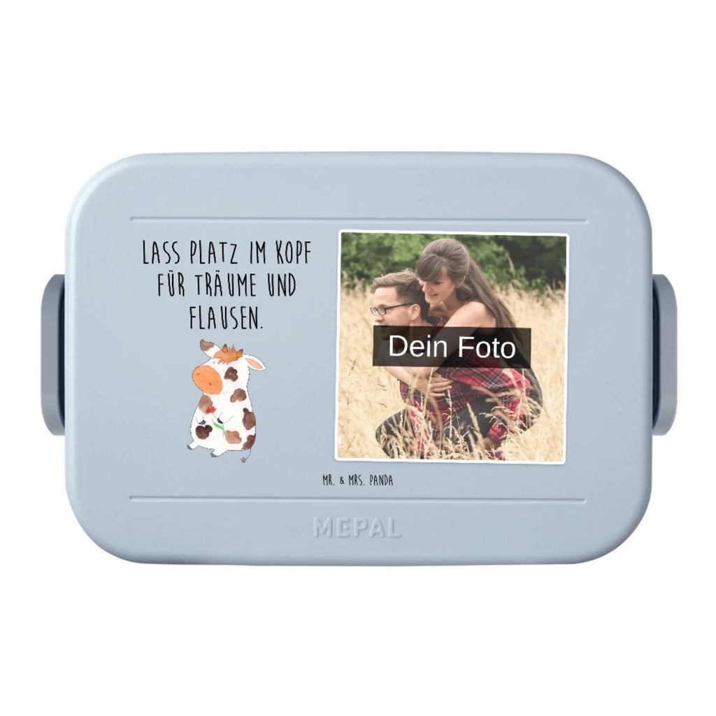 MEPAL Foto Bentobox Kuh Foto Brotdose, Foto Bentobox, Foto Lunchbox, Bauernhof, Hoftiere, Landwirt, Landwirtin, Magie, Milch, Hof, Spruch, Milchkuh, Kühe, Kuh, Träume, Motivtion, Flausen