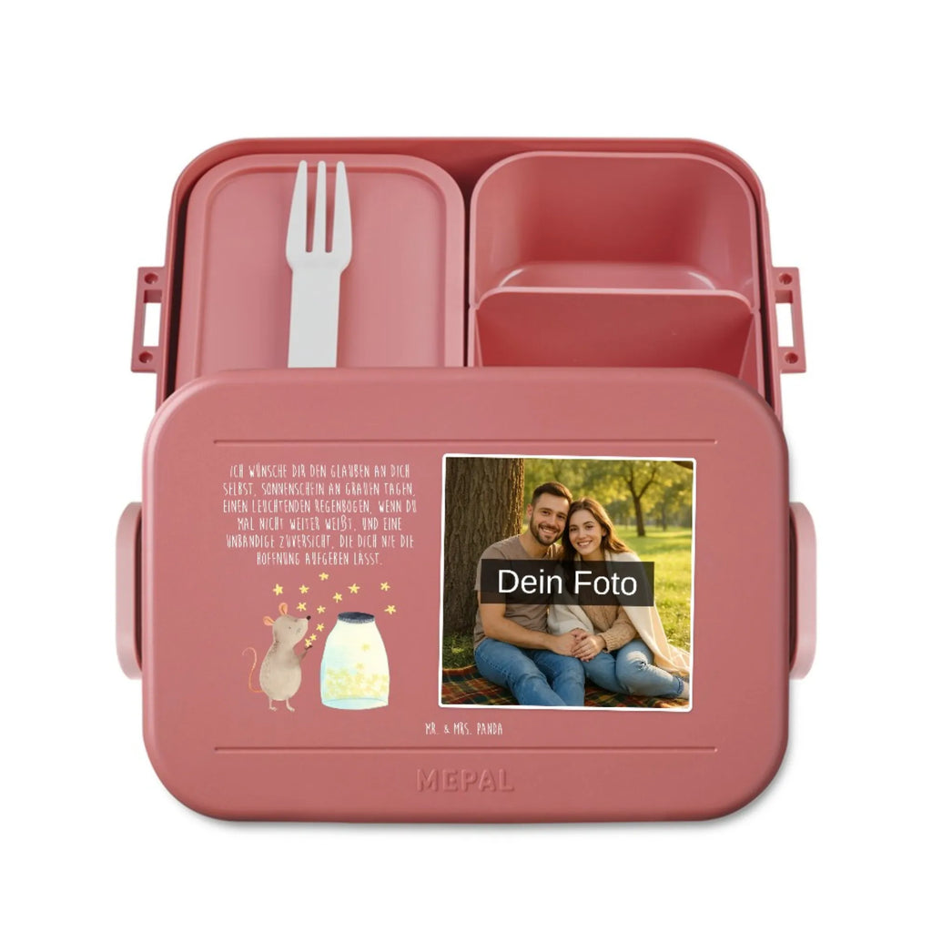 MEPAL Foto Bentobox Maus Sterne Foto Lunchbox, Foto Bentobox, Foto Brotdose, Tiermotive, Gute Laune, lustige Sprüche, Tiere, Wunsch, Geburt, Taufgeschenk, Träume, Schwangerschaft, erstes Kind, Kind, Taufe, Geburtstag, Kindergeburtstag, Maus, Sterne, Hoffnung
