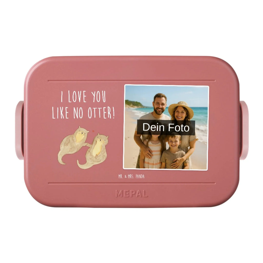 MEPAL Foto Bentobox Otter Hände halten Foto Brotdose, Foto Bentobox, Foto Lunchbox, Otter, Fischotter, Seeotter, Otter Seeotter See Otter