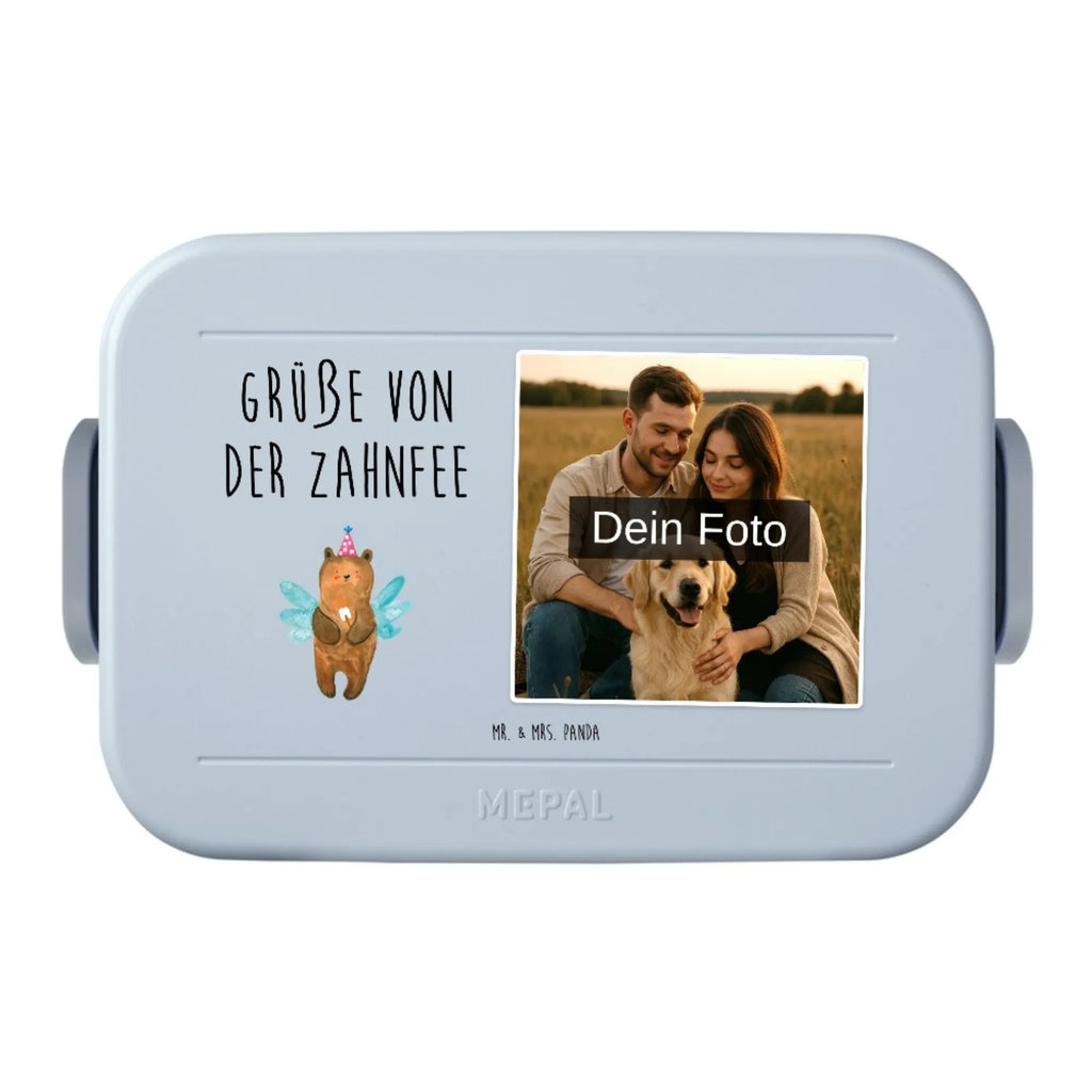 MEPAL Foto Bentobox Bär Zahnfee Foto Lunchbox, Foto Bentobox, Foto Brotdose, Bär, Teddy, Teddybär, Milchzahn, Fee, Zahnfee, Erster Zahn