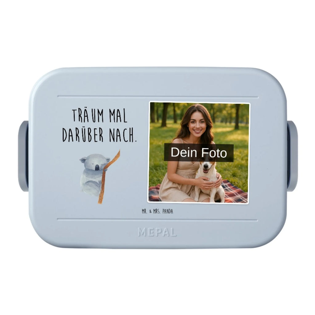 MEPAL Foto Bentobox Koalabär Foto Brotdose, Foto Bentobox, Foto Lunchbox, Tiermotive, Gute Laune, lustige Sprüche, Tiere, Traum, Koala, Bär, Schlafzimmer, Koalabär, schlafen, träumen, Traumland