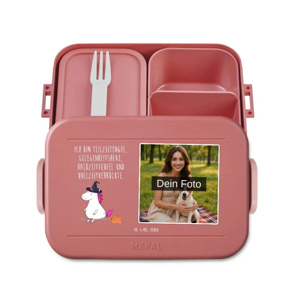 MEPAL Foto Bentobox Einhorn Hexe Foto Lunchbox, Foto Bentobox, Foto Brotdose, Einhorn, Einhörner, Einhorn Deko, Unicorn, Teufel, Frau, Zicke, Freundin, Engel, Verrückte, Ehefrau, Hexe, Leben