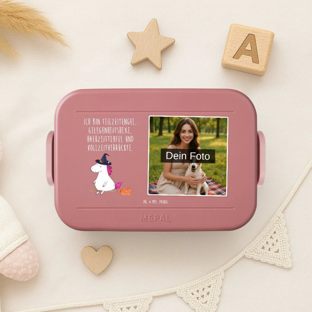 MEPAL Foto Bentobox Einhorn Hexe Foto Lunchbox, Foto Bentobox, Foto Brotdose, Einhorn, Einhörner, Einhorn Deko, Unicorn, Teufel, Frau, Zicke, Freundin, Engel, Verrückte, Ehefrau, Hexe, Leben