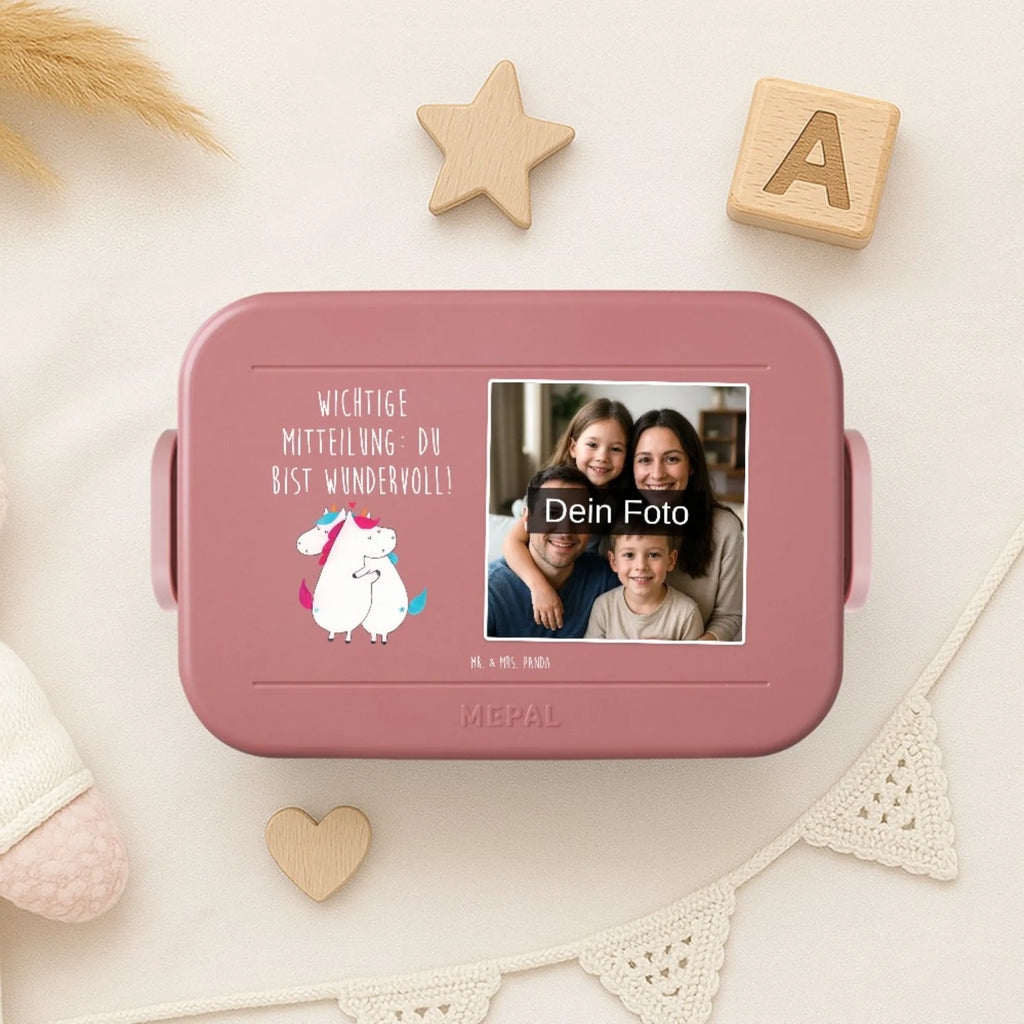 MEPAL Foto Bentobox Einhorn Mitteilung Foto Lunchbox, Foto Brotdose, Foto Bentobox, Einhorn, Einhörner, Einhorn Deko, Unicorn, lustig, Spruch, Ehe, Liebe, witzig, Geschenk, Partner, Valentinstag, Valentine