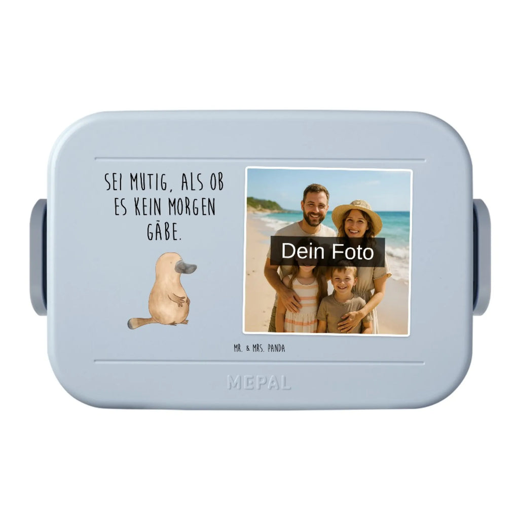 MEPAL Foto Bentobox Schnabeltier Mut Foto Lunchbox, Foto Bentobox, Foto Brotdose, Meerestiere, Meer, Urlaub, Arbeit, Motivation, Lebensweisheit, Weltreise, Raodtrip, Training, Büro, Mut, Schnabeltier, Neustart, Schnabeltiere, mutig, Neuanfang