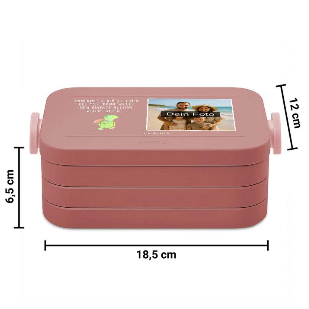 MEPAL Foto Bentobox Schildkröte Wanderer Foto Brotdose, Foto Lunchbox, Foto Bentobox, Schildkröte, Schildkröten, Motivationsspruch, Motivationssprüche, Neuanfang, Motivation