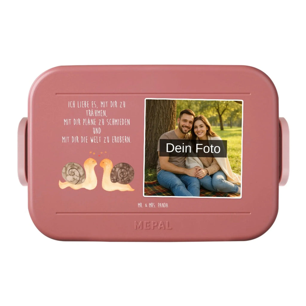 MEPAL Foto Bentobox Schnecken Liebe Foto Bentobox, Foto Brotdose, Foto Lunchbox, Liebe, Partner, Freund, Freundin, Ehemann, Ehefrau, Heiraten, Verlobung, Heiratsantrag, Liebesgeschenk, Jahrestag, Hocheitstag
