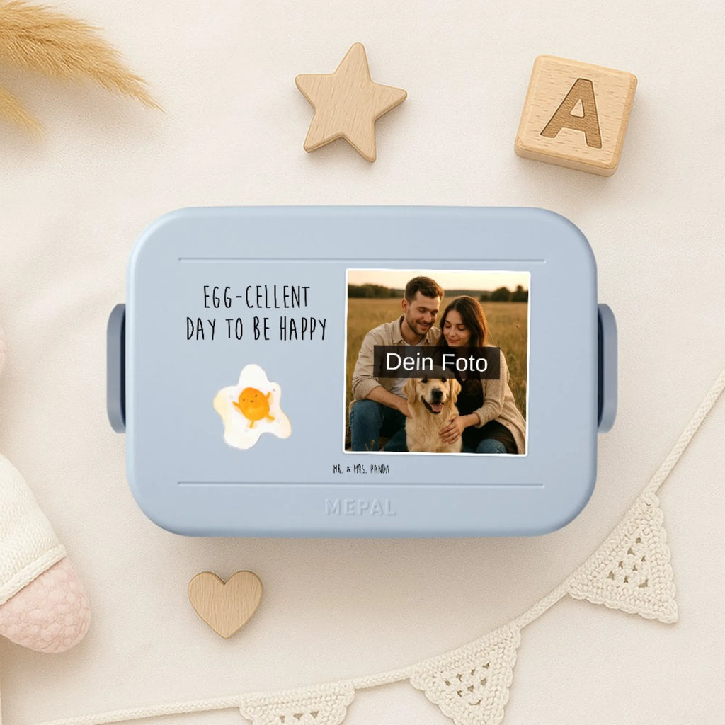 MEPAL Foto Bentobox Spiegelei Ei Foto Bentobox, Foto Lunchbox, Foto Brotdose, Tiermotive, Gute Laune, lustige Sprüche, Tiere, Spiegelei, Liebe, Schön, Ei, Glücklich, Tag