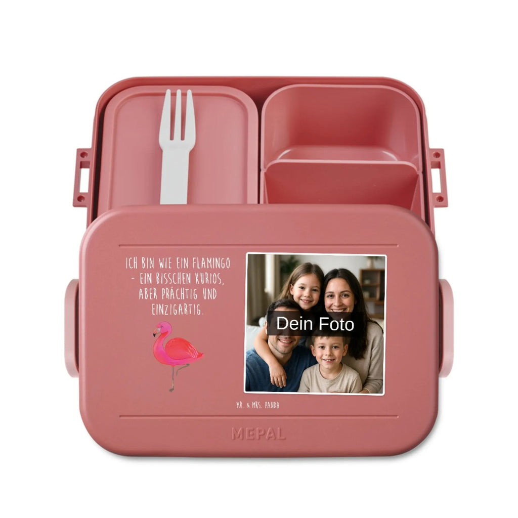 MEPAL Foto Bentobox Flamingo Classic Foto Brotdose, Foto Lunchbox, Foto Bentobox, Flamingo, Stolz, Freundinnen, ich, Freundin, Sohn, Einzigartig, Tochter, Selbstliebe, für mich, Spruch, Geschwister, Außenseiter