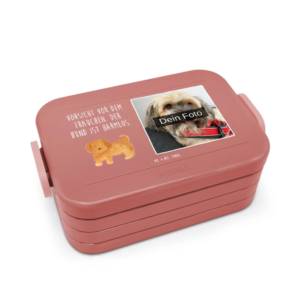MEPAL Foto Bentobox Hund Flauschig Foto Brotdose, Foto Lunchbox, Foto Bentobox, Hund, Hundemotiv, Haustier, Hunderasse, Tierliebhaber, Hundebesitzer, Sprüche, Hunde, Hundeliebe, Hundemama, Frauchen