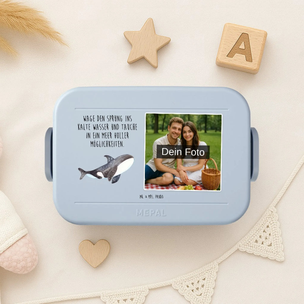MEPAL Foto Bentobox Orca Foto Lunchbox, Foto Bentobox, Foto Brotdose, Meerestiere, Meer, Urlaub, Arbeit, Möglichkeiten, Orcas, Büro, Neustart, Orca, Selbstliebe, Wal, Startup, Killerwal, Motivation