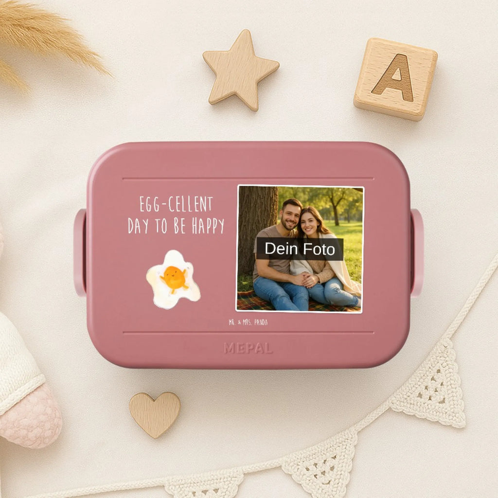 MEPAL Foto Bentobox Spiegelei Ei Foto Bentobox, Foto Lunchbox, Foto Brotdose, Tiermotive, Gute Laune, lustige Sprüche, Tiere, Spiegelei, Liebe, Schön, Ei, Glücklich, Tag