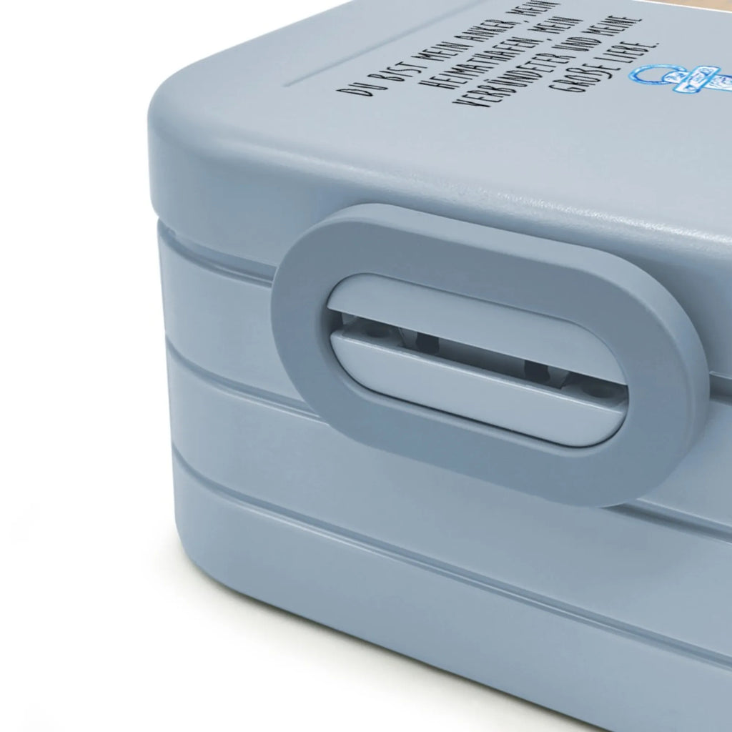 MEPAL Foto Bentobox Anker Blau Foto Brotdose, Foto Bentobox, Foto Lunchbox, Tiermotive, Gute Laune, lustige Sprüche, Tiere